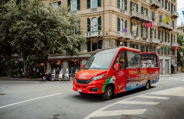 Portofino panoramic bus tour from Genoa