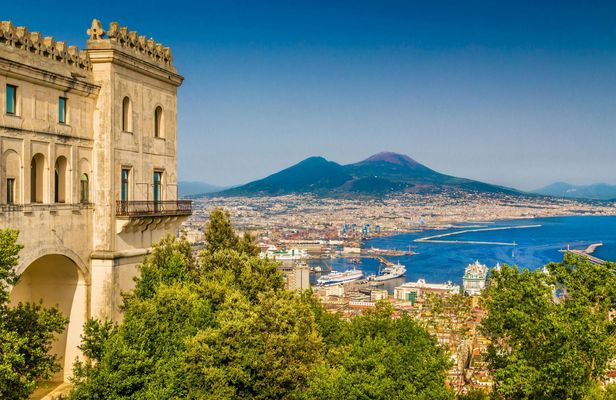 Panoramic evening tour of Naples with gourmet dinner