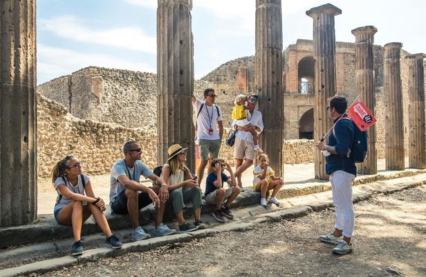 Pompeii and Vesuvius volcano skip the line guided tour from Sorrento