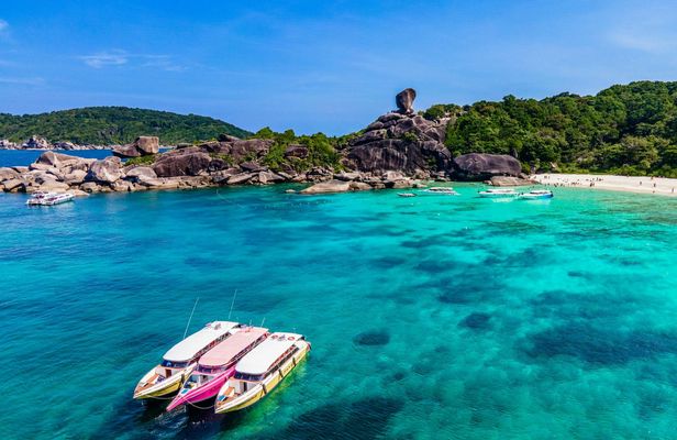 Snorkelling trip from Krabi to Similan Islands by speedboat