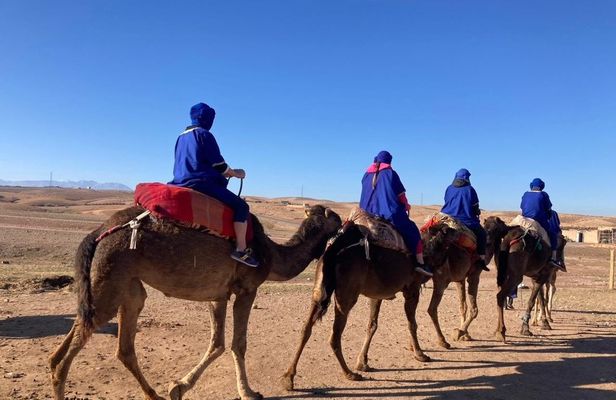 Agafay Desert tour with camel ride, dinner and live music