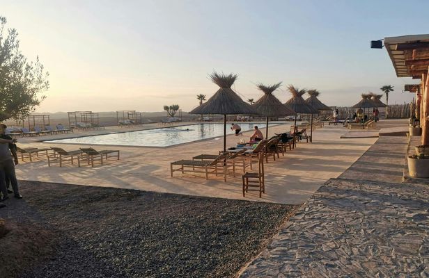 Half-day tour of the Agafay Desert with lunch from Marrakech