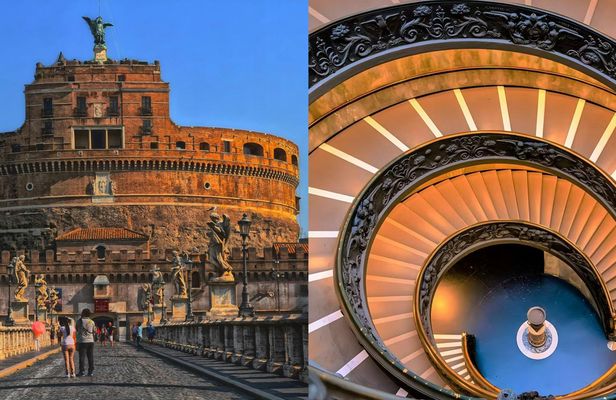 Vatican Museums and Castel Sant’Angelo combo ticket with audio guide