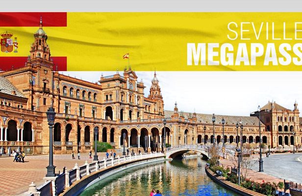 Seville 5 attraction MegaPass Deluxe with Alcazar, Cathedral and more