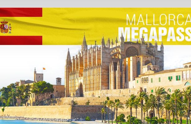 Mallorca 4 attraction MegaPass with Palma Cathedral, Aquarium and more