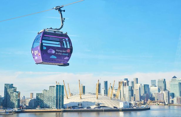 London Cable Car round trip experience over the Thames