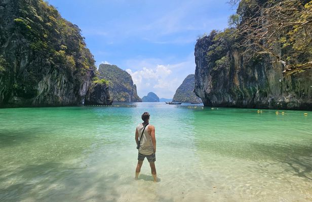 Private longtail boat island hopping tour from Koh Yao Yai-Noi