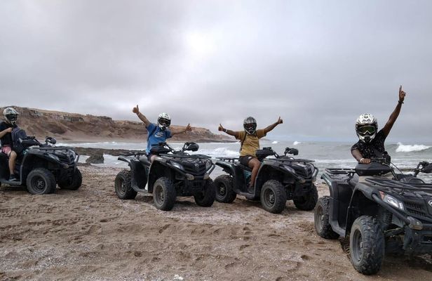 Agadir to Mirleft 2-day quad adventure with eco-lodge stay