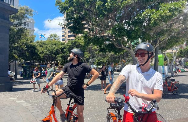 2.5-hour historical bike tour in Tenerife with e-bike option