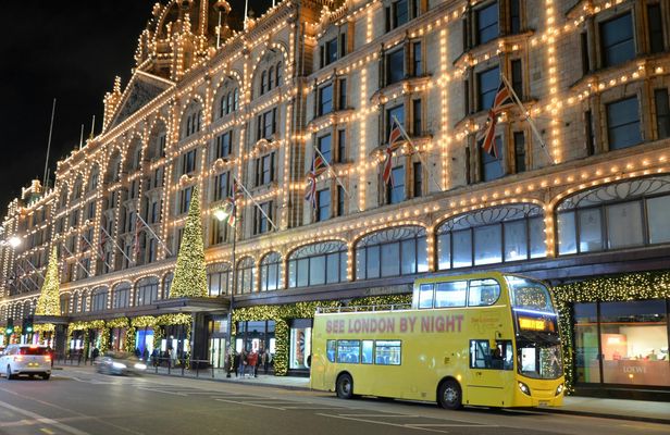 See London by night bus tour