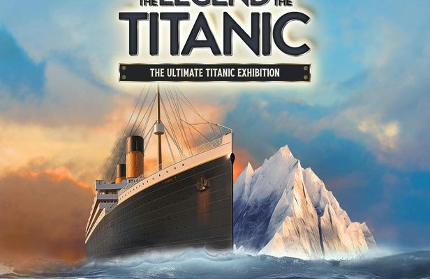 The Legend of the Titanic exhibition ticket at Dock X