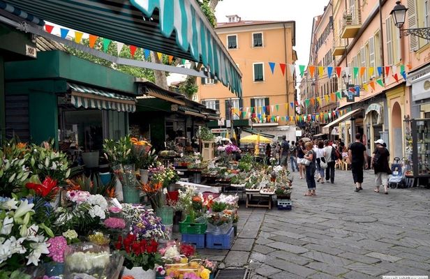 Menton and Sanremo Italian market guided private tour