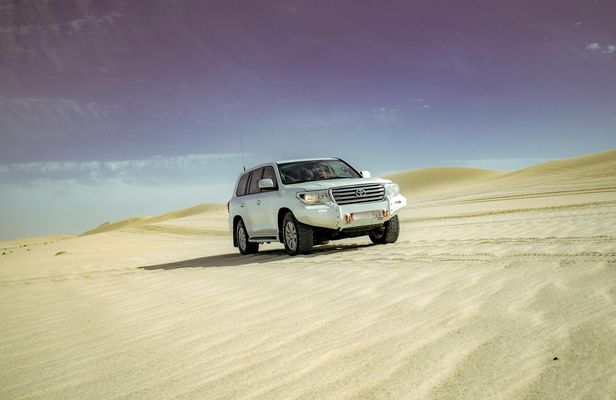 Shared Desert safari with Inland Sea Visit from Doha
