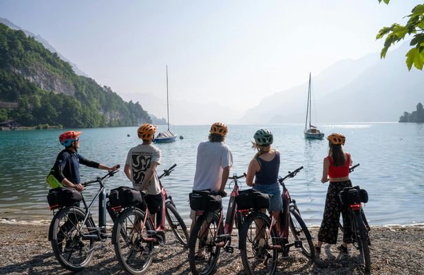 Scenic e-bike tour in Interlaken