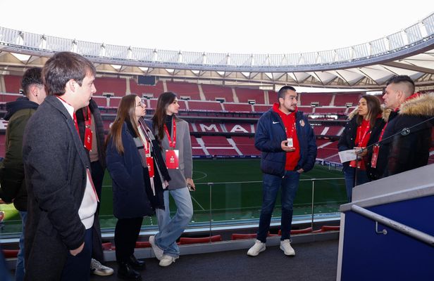 Atlético de Madrid guided stadium tour and museum entry