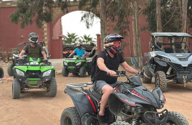 Moroccan dunes quad ride at sunset with all-you-can-eat buffet