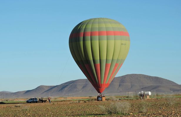 Sunrise hot air balloon ride with traditional Berber breakfast