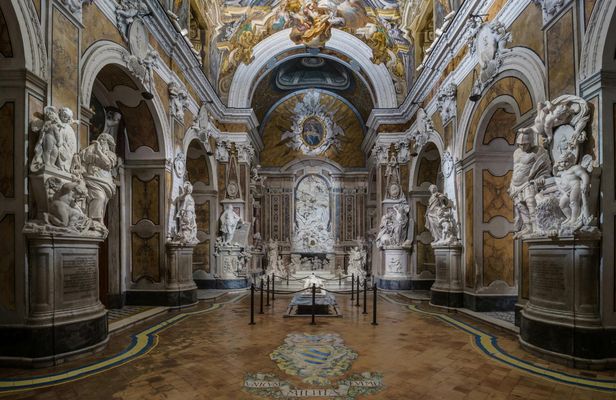 Naples traditions and legends group tour with Veiled Christ