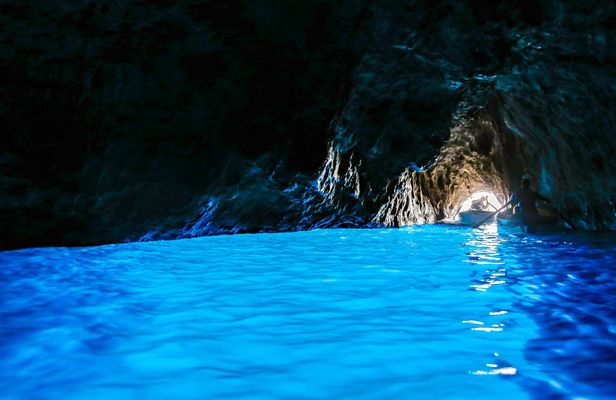 Capri and Anacapri with Blue Grotto guided tour from Naples