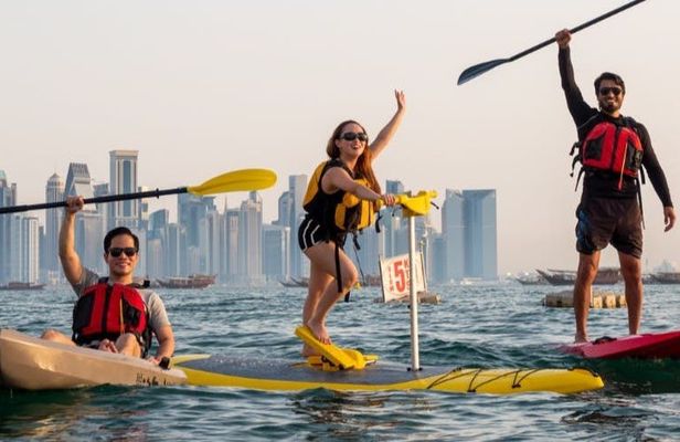 Kayaking experience at The Pearl-Qatar