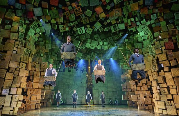 Matilda the musical ticket for the Cambridge Theatre