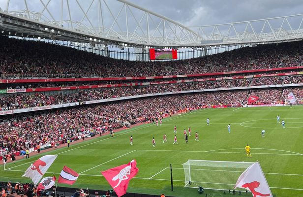 Arsenal FC football game with matchday hospitality at Emirates Stadium