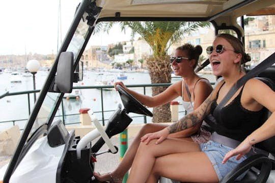 Electric buggy tour of the Three Cities of Malta