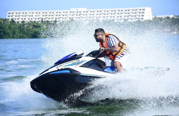 Wave runner adventure in Puerto Maya