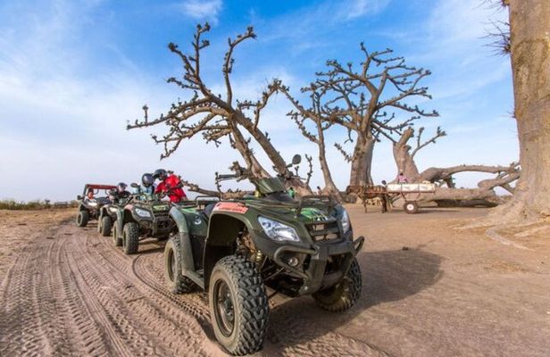 2-hour quad tour from Saly