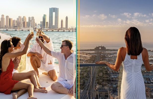 Afternoon yacht cruise and The View at The Palm Admission tickets
