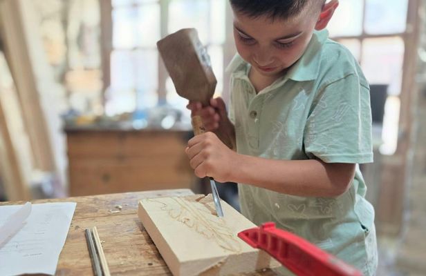 Gjirokaster wood crafting experience