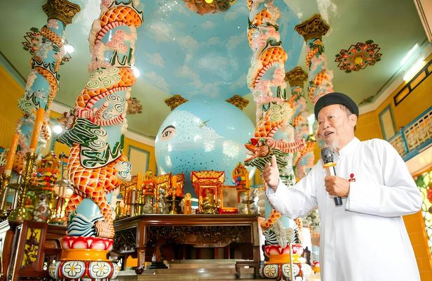 Half-day tour of Ho Chi Minh City's diverse spiritual sites