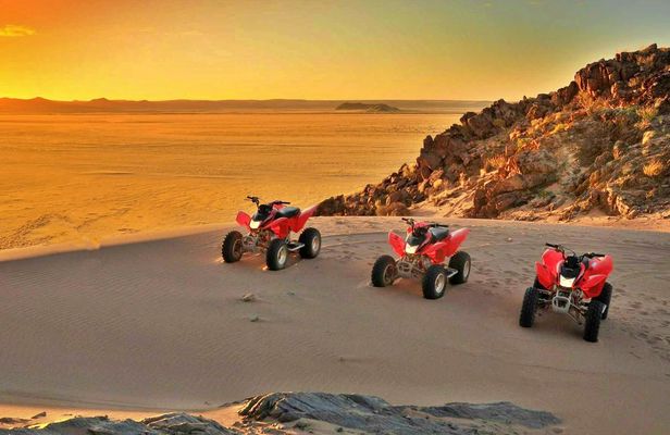 Private premium quad safari from Hurghada with Bedouin tea tasting