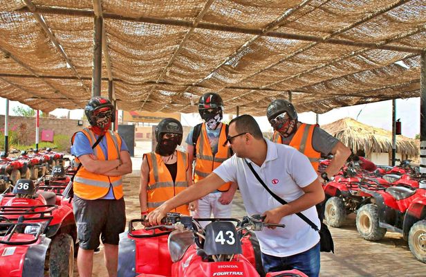 Private premium quad safari from Marsa Alam with tea tasting