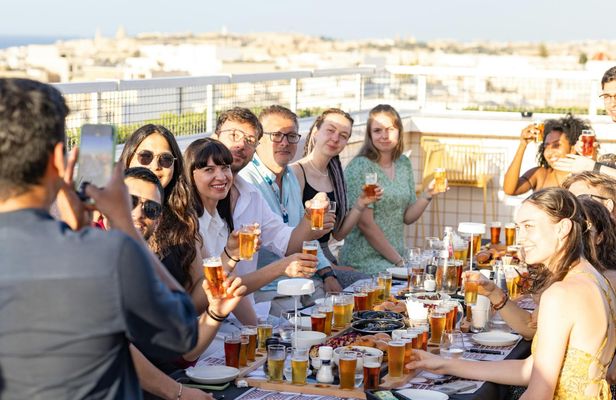 Beer and food tasting guided experience at Farsons Brewery