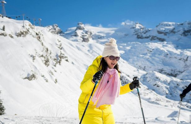 Mount Titlis snow fun for first-time skiers from Zurich