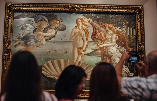 Uffizi fast-track entrance with audio guide