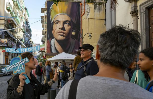 Naples and underground ruins shared tour