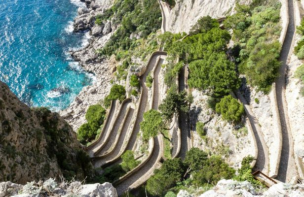 Capri Island shared tour with ferry from Naples