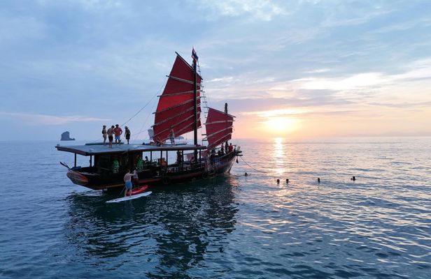 Krabi islands sunset cruise with bioluminescent night swim