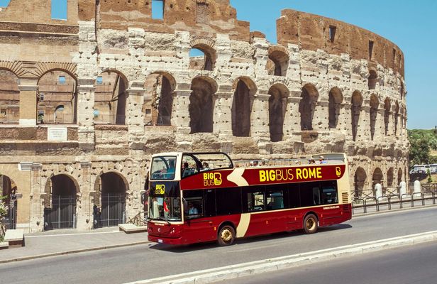 Colosseum, Roman Forum experience and hop-on hop-off bus tour