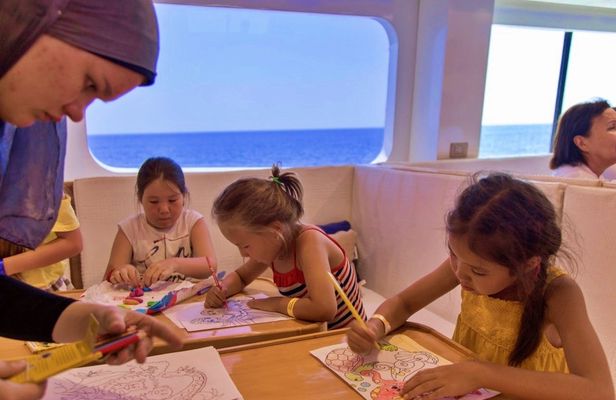 Sea trip and submarine on Liberty Catamaran from Sharm el-Sheikh