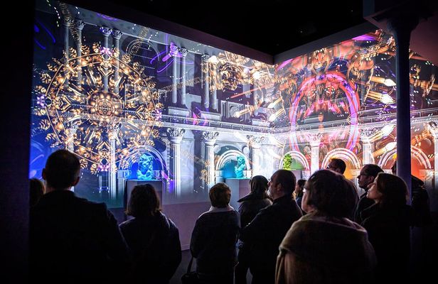 Entrance to Le Hameau Duboeuf vine and wine theme park