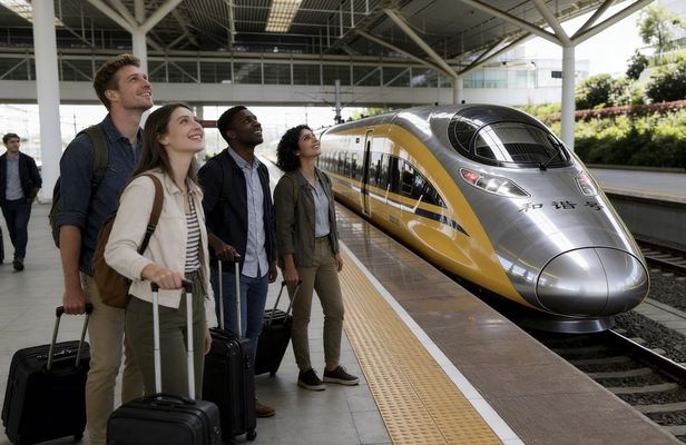 Terracotta Warriors and Chengdu-Xi'an City Wall bullet train trip