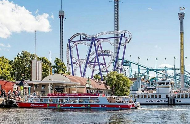 Stockholm 24-hour or 72-hour hop-on hop-off sightseeing boat cruise