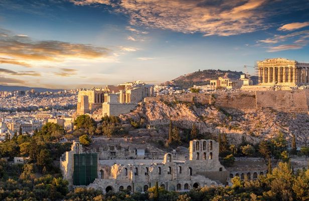 Acropolis and Acropolis Museum pass with hop-on hop-off bus