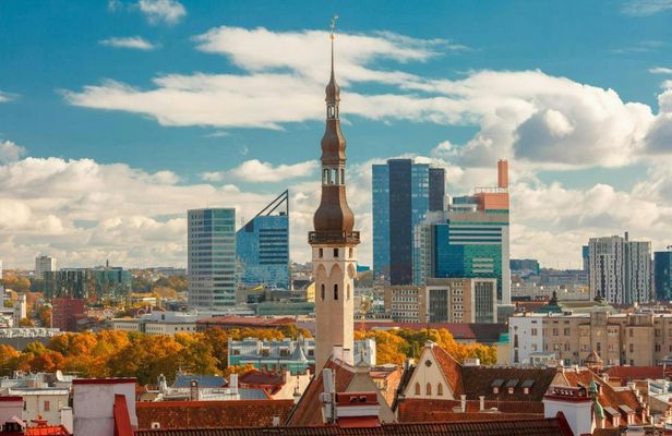 Introductory walking tour of Tallinn with a local guide