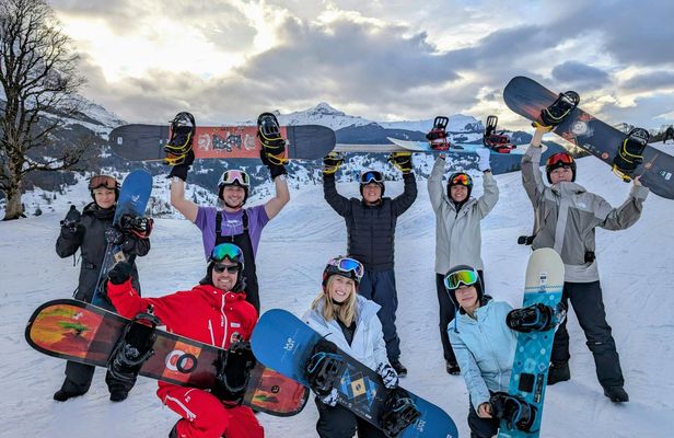 1 Day Beginner Snowboard Package in Grindelwald