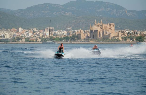 55-minutes jet ski experience in Mallorca