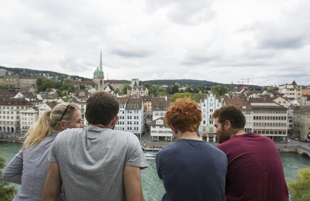 Zürich old town private walking tour with a local guide